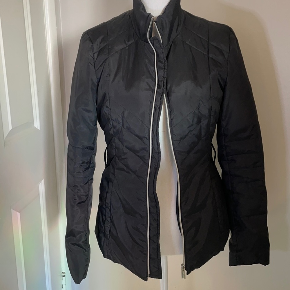 BEBE Sport Black Jacket Size Small